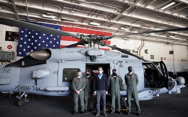 ΚΥΡΙΑΚΟΣ ΜΗΤΣΟΤΑΚΗΣ ΕΛΙΚΟΠΤΕΡΑ MH-60R SEAHAWK ROMEO